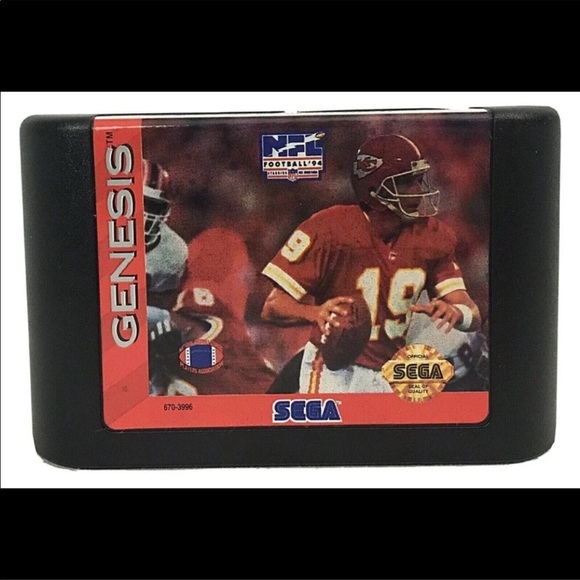 Sega Genesis Football Game NFL '94 Starring Joe Montana 1993 CIB TESTED COMPLETE - Picture 7 of 12